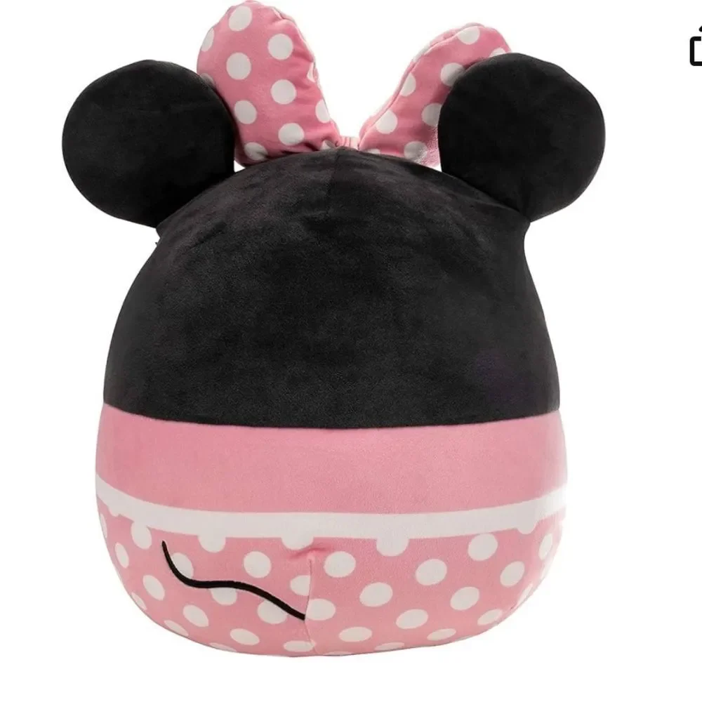 SQUISHMALLOW KellyToy pink black Disney Minnie Mouse 10 Inch